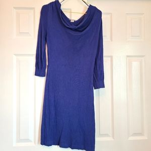Blue h&m bodycon dress